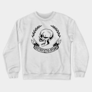 Memento Mori Stoicism Skull Crewneck Sweatshirt